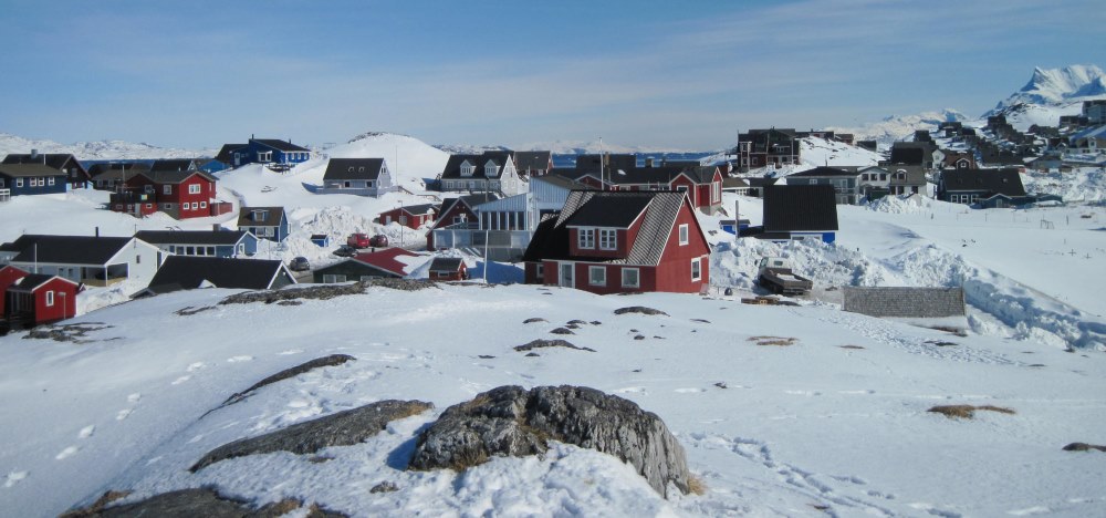 Snowy Nuuk, Greenland