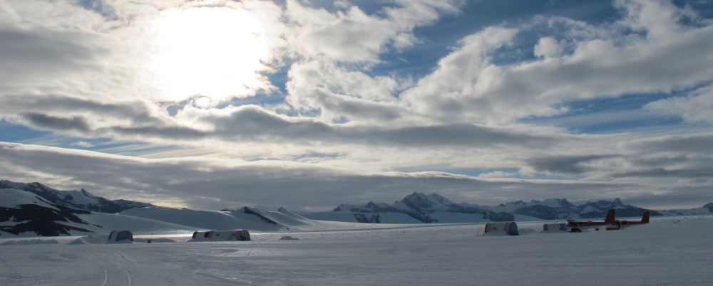 Patriot Hills Base in Antarctica