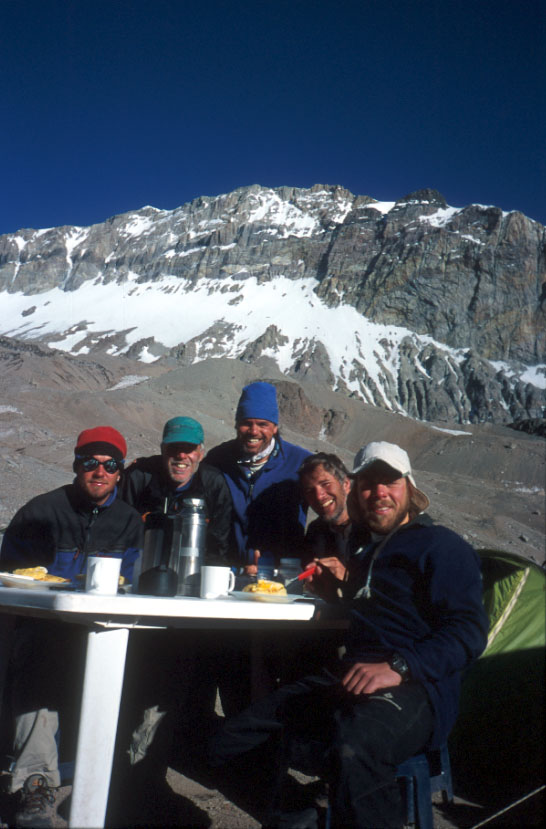 Henrik, Tom, Daniel, Greg, Kyle at victory breakfast