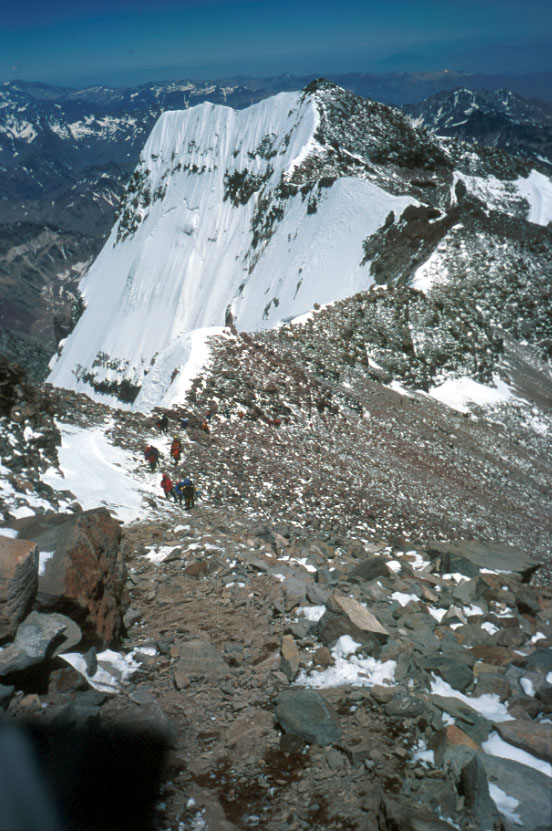 Aconcagua’s daunting South Face